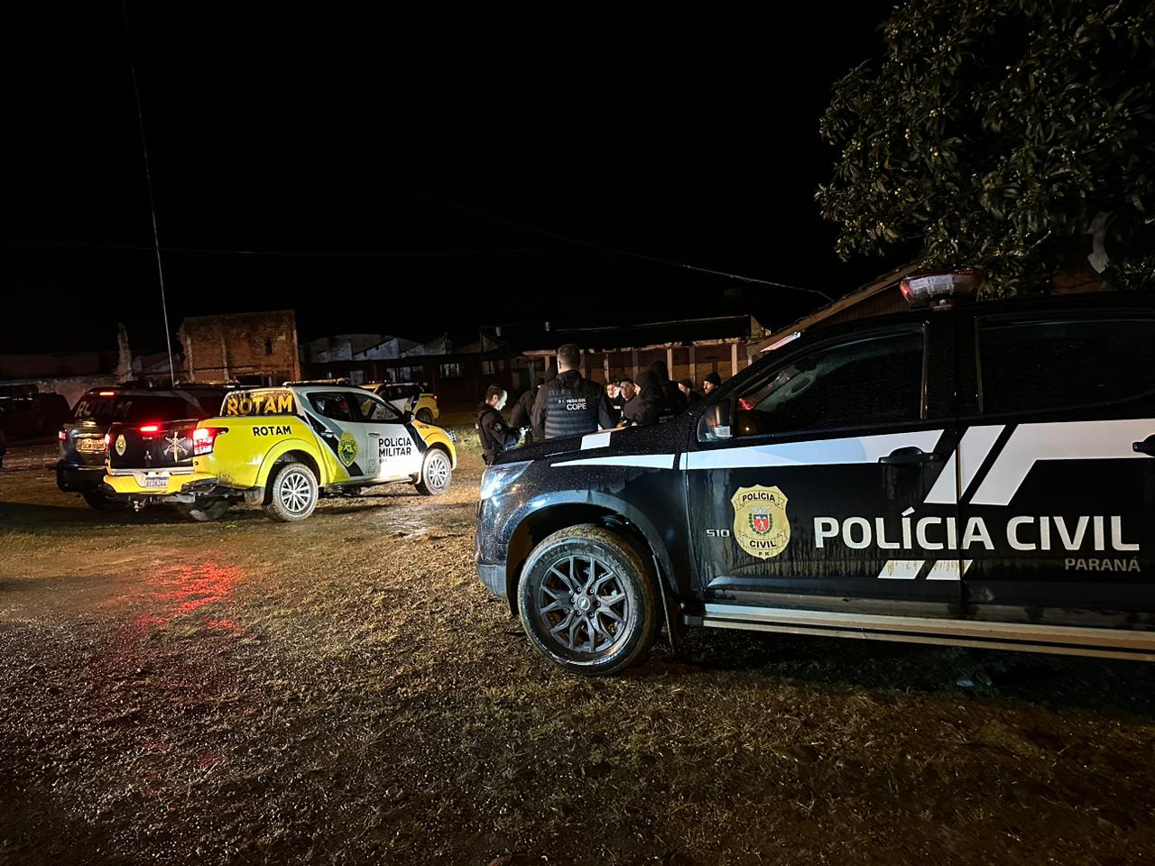 PCPR e PMPR prendem 95 pessoas em megaoperação contra o tráfico de drogas em Palmas