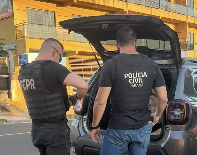 PCPR prende homem por homicídio em menos de 15 horas após o crime em Telêmaco Borba