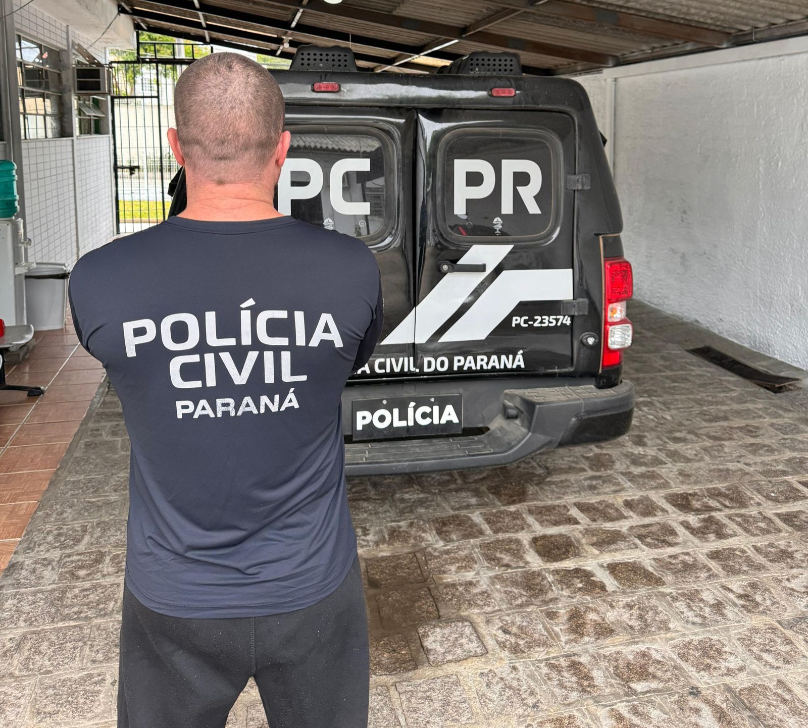 PCPR cumpre prisão cível contra homem em Piraquara
