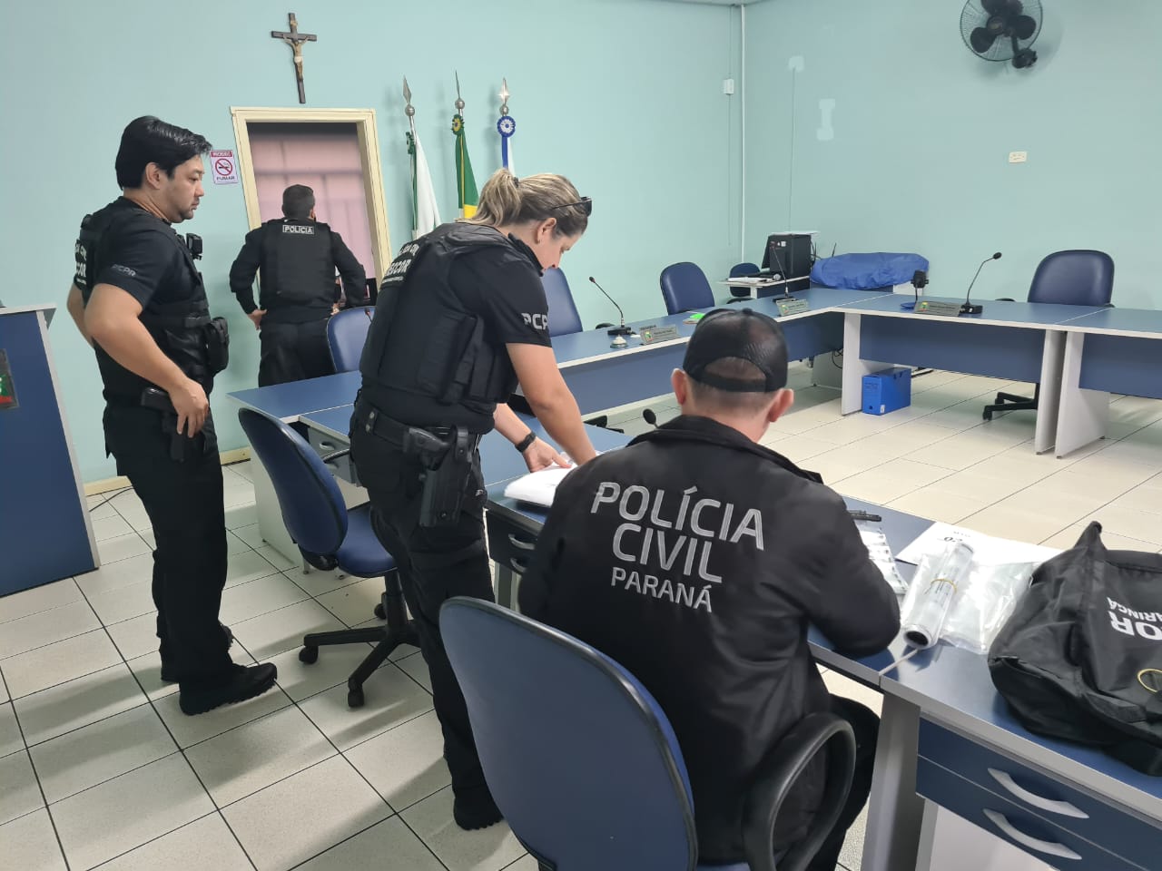 PCPR cumpre mandados de busca e apreensão contra investigado por corrupção em Porto Rico