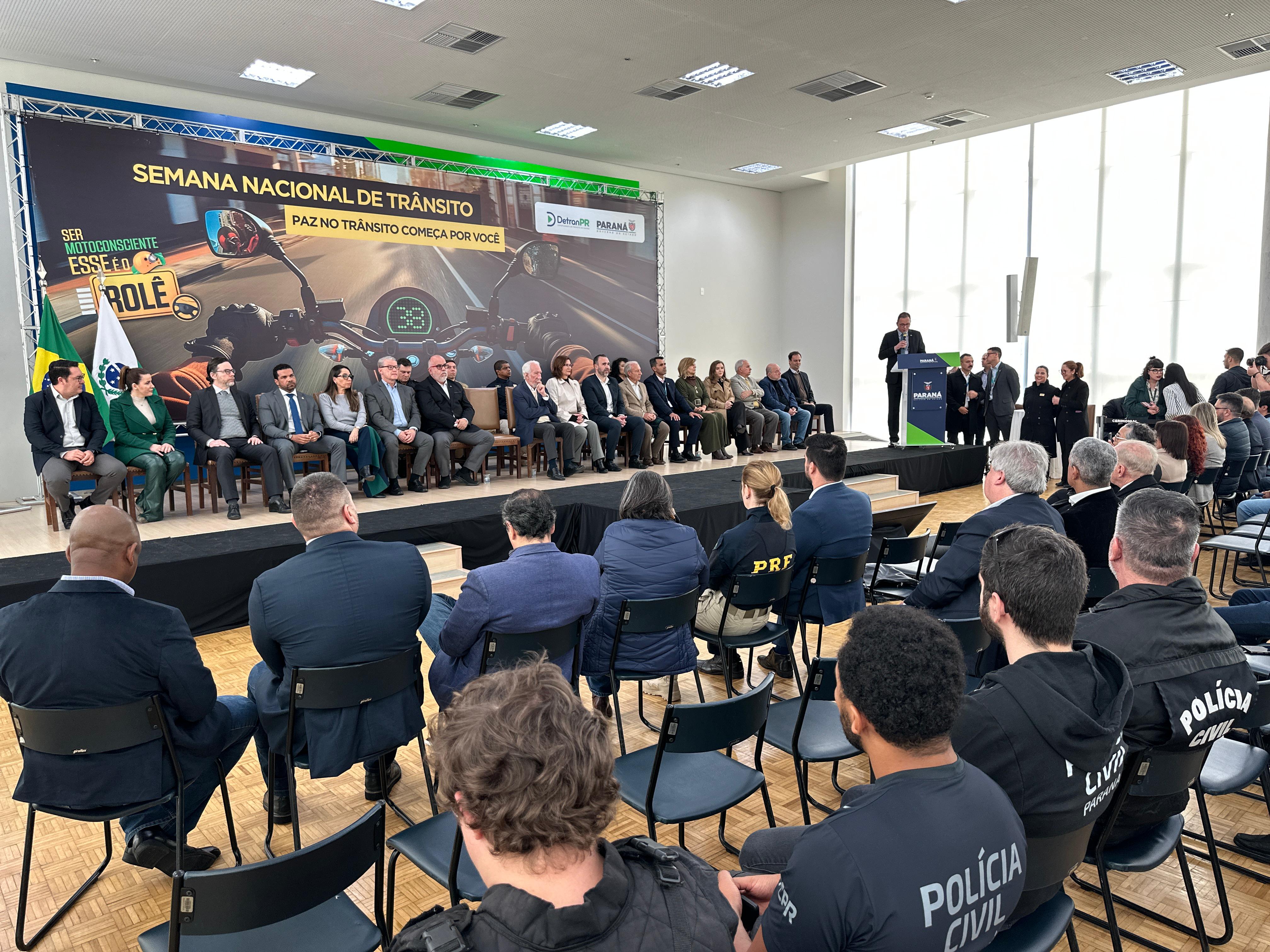 PCPR participa da Semana Nacional de Trânsito em Curitiba