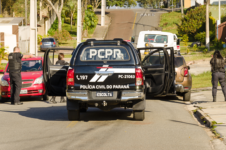 PCPR prende dois homens por triplo homicídio ocorrido em Telêmaco Borba