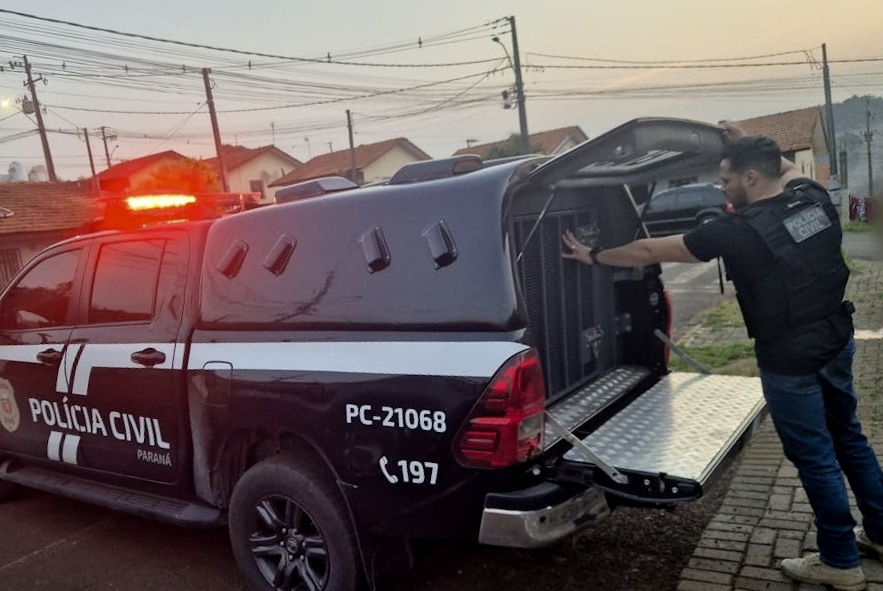 PCPR prende homem investigado por tentativa de homicídio em Pato Branco