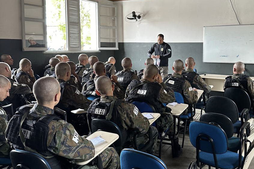 PCPR participa de instrução no CINDACTA II para aperfeiçoamento da Polícia da Aeronáutica