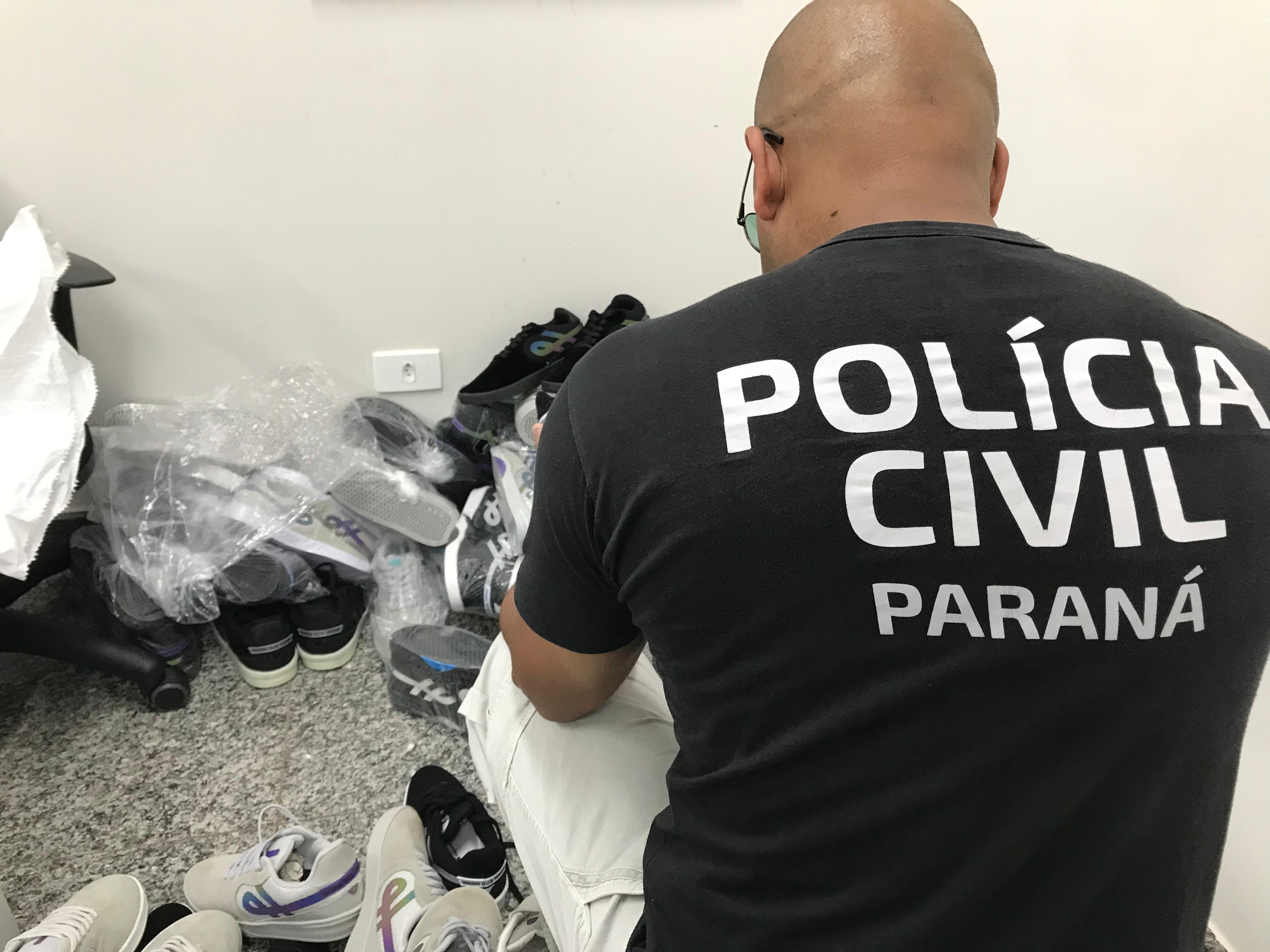PCPR apreende mais de 580 peças de vestuário falsificadas no Norte do Estado