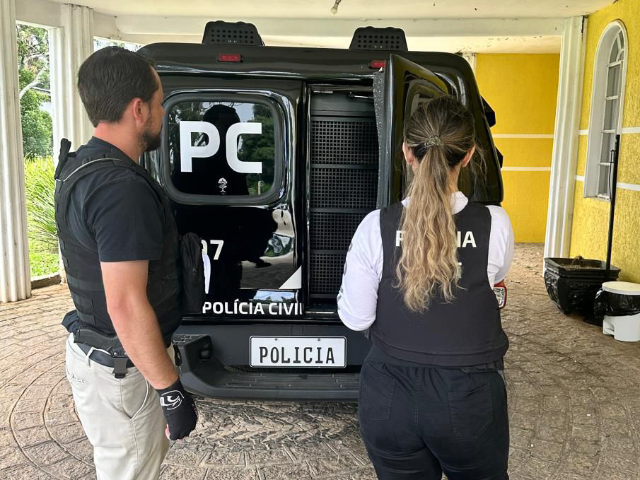 PCPR e PMPR prendem homem por furto ocorrido em Carambeí