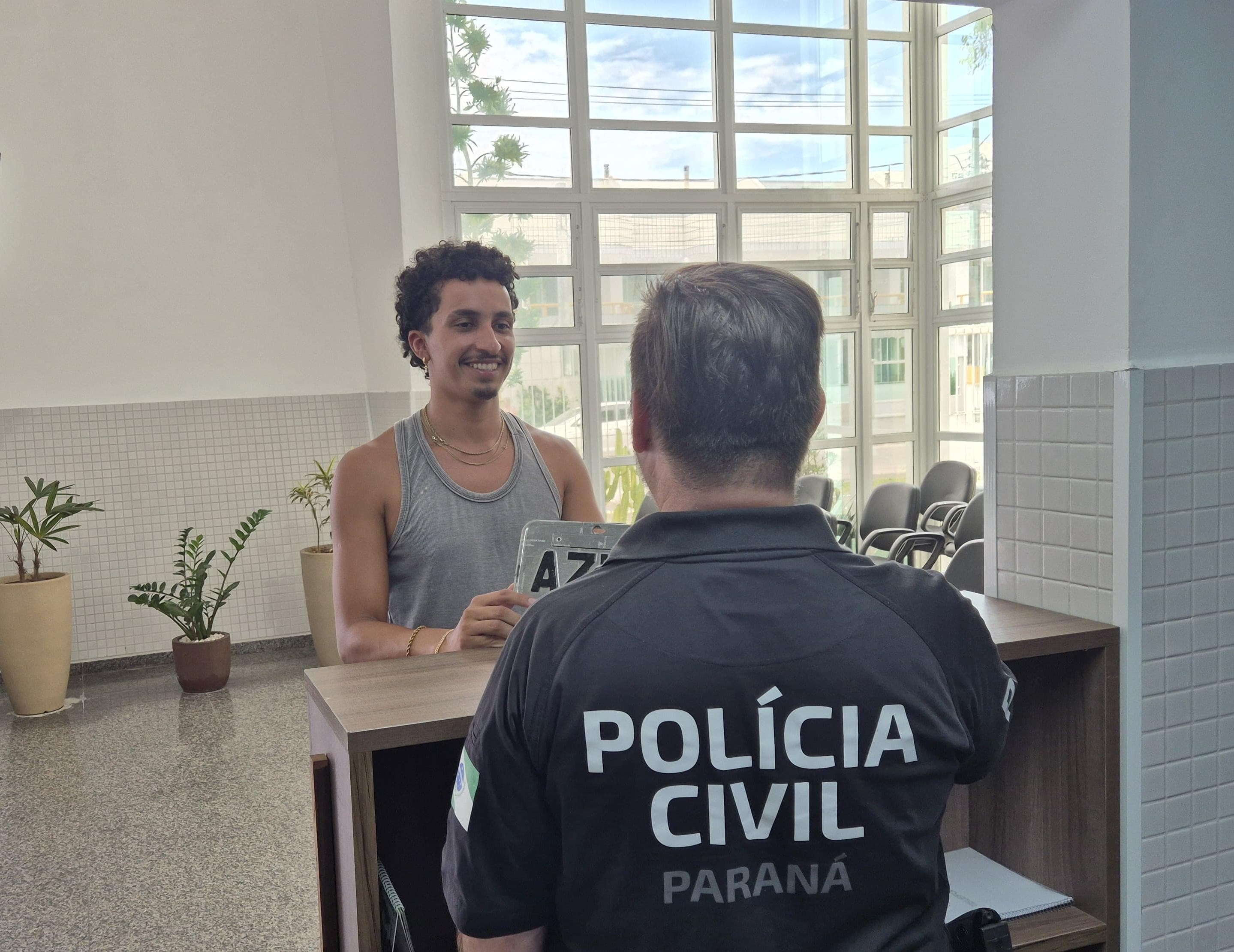 PCPR devolve placas de veículos extraviadas durante alagamentos em Matinhos