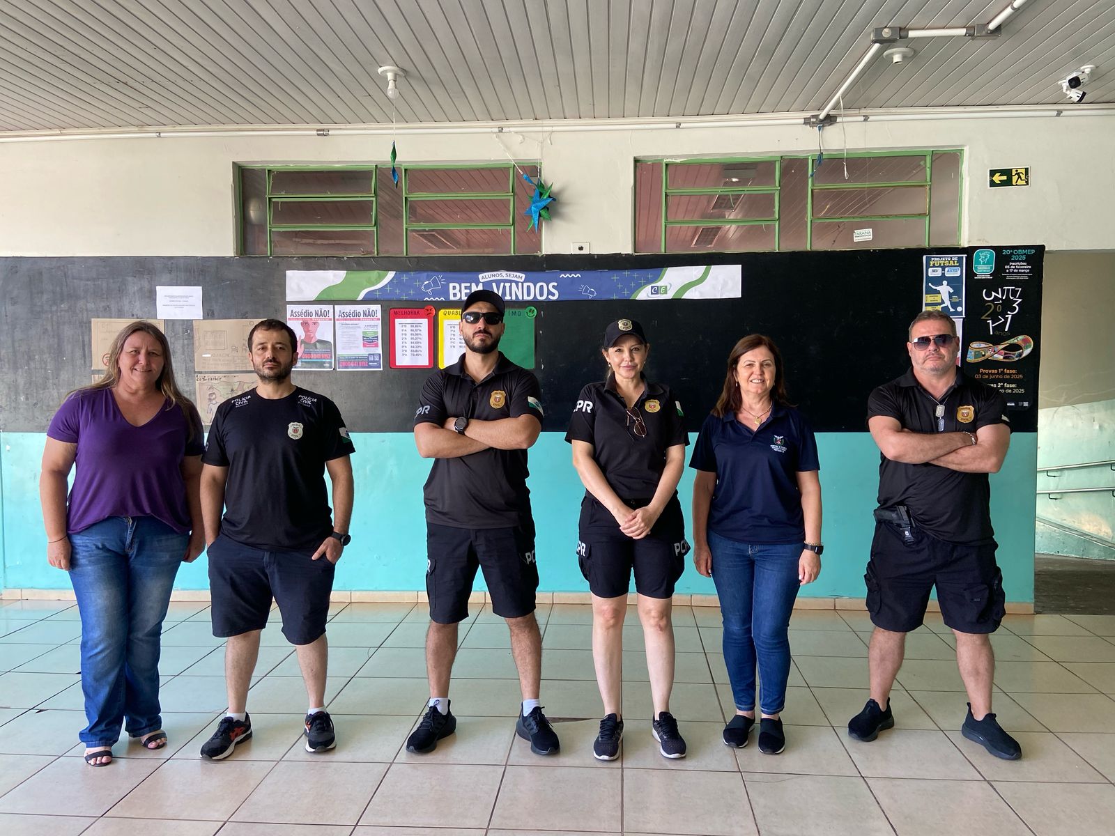 PCPR visita escola para discutir proteção de crianças e adolescentes em Porto Rico