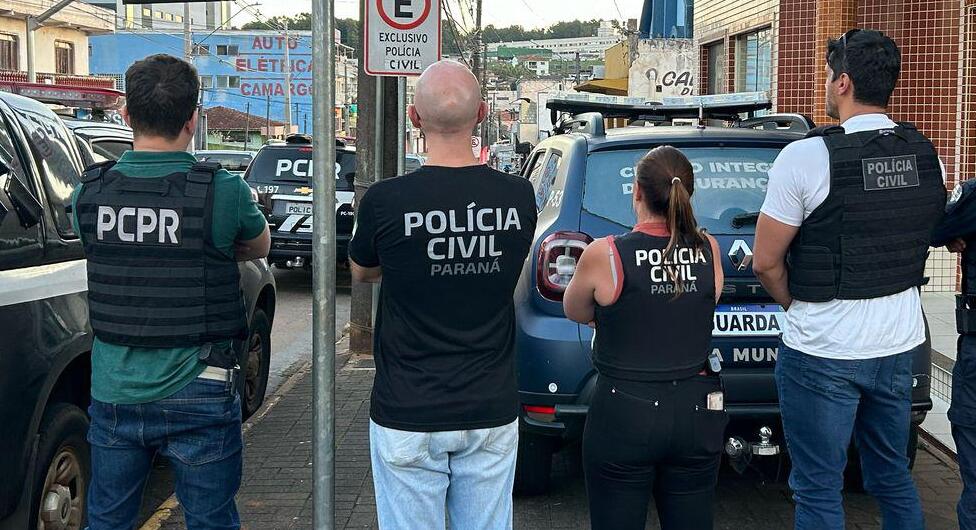 PCPR prende homem em flagrante por estupro de vulnerável contra a própria filha em Telêmaco Borba