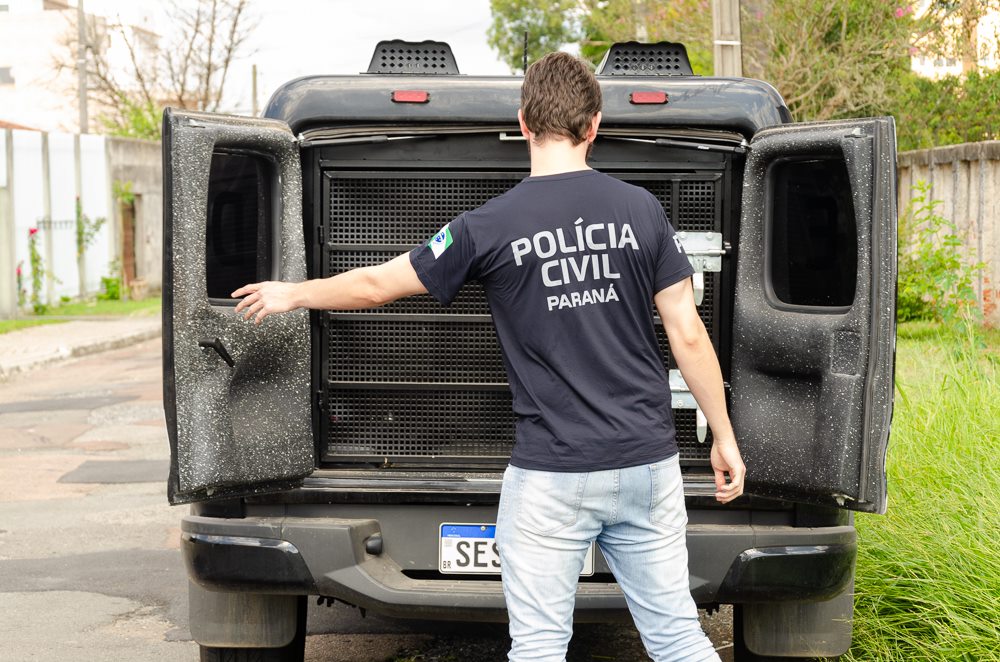 PCPR prende homem investigado por homicídio ocorrido em Ponta Grossa