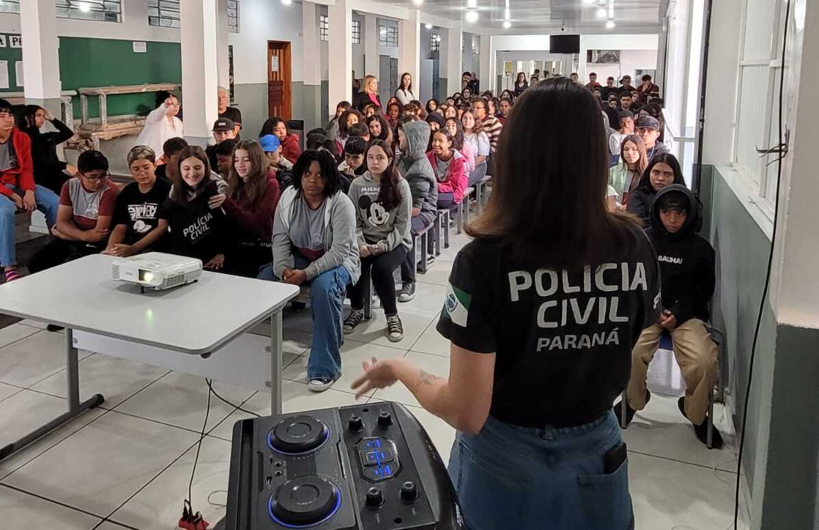 PCPR realiza palestras sobre prevenção à violência sexual para adolescentes em Araucária