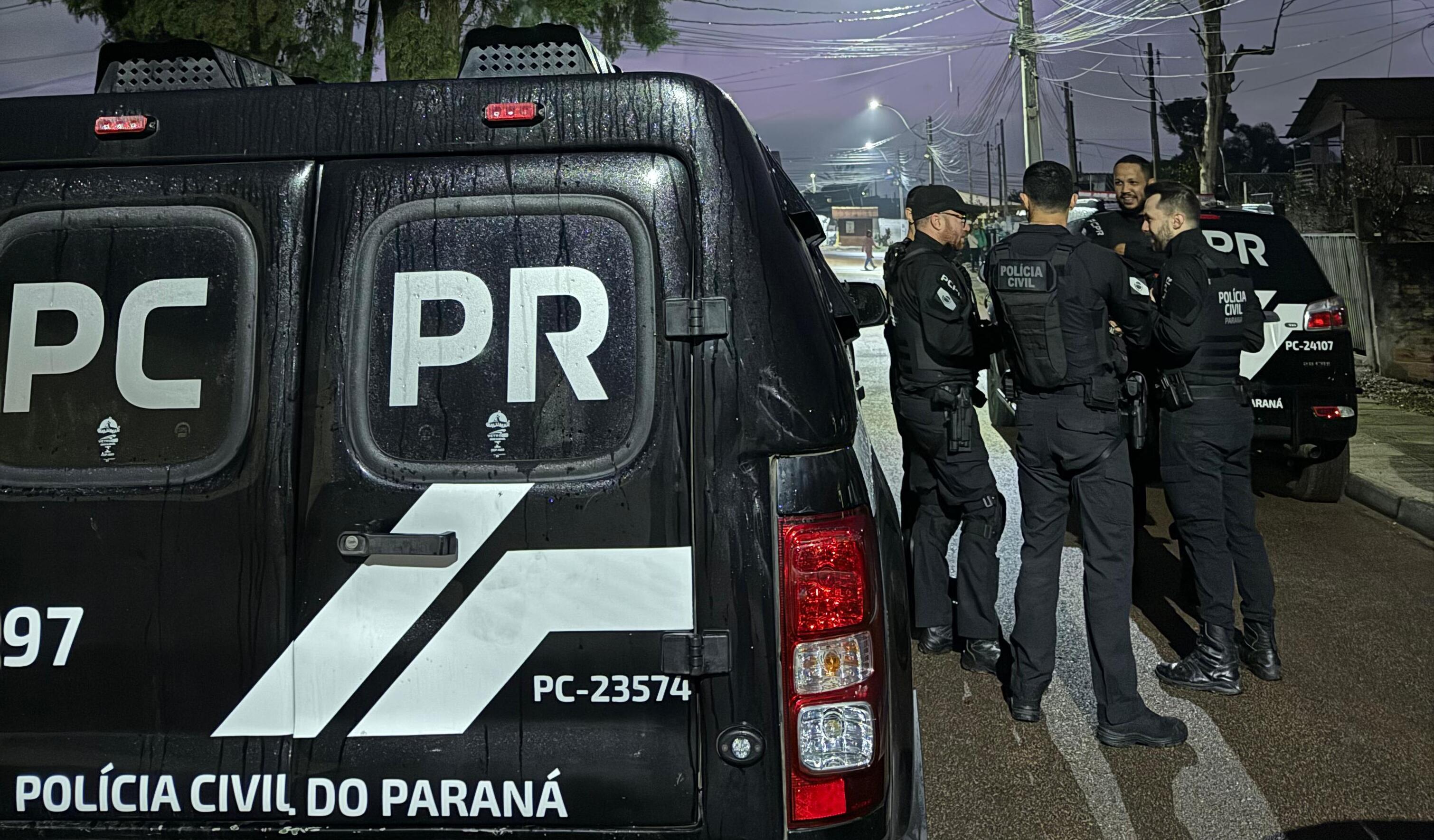 PCPR prende dois homens por estupro de vulnerável em Piraquara
