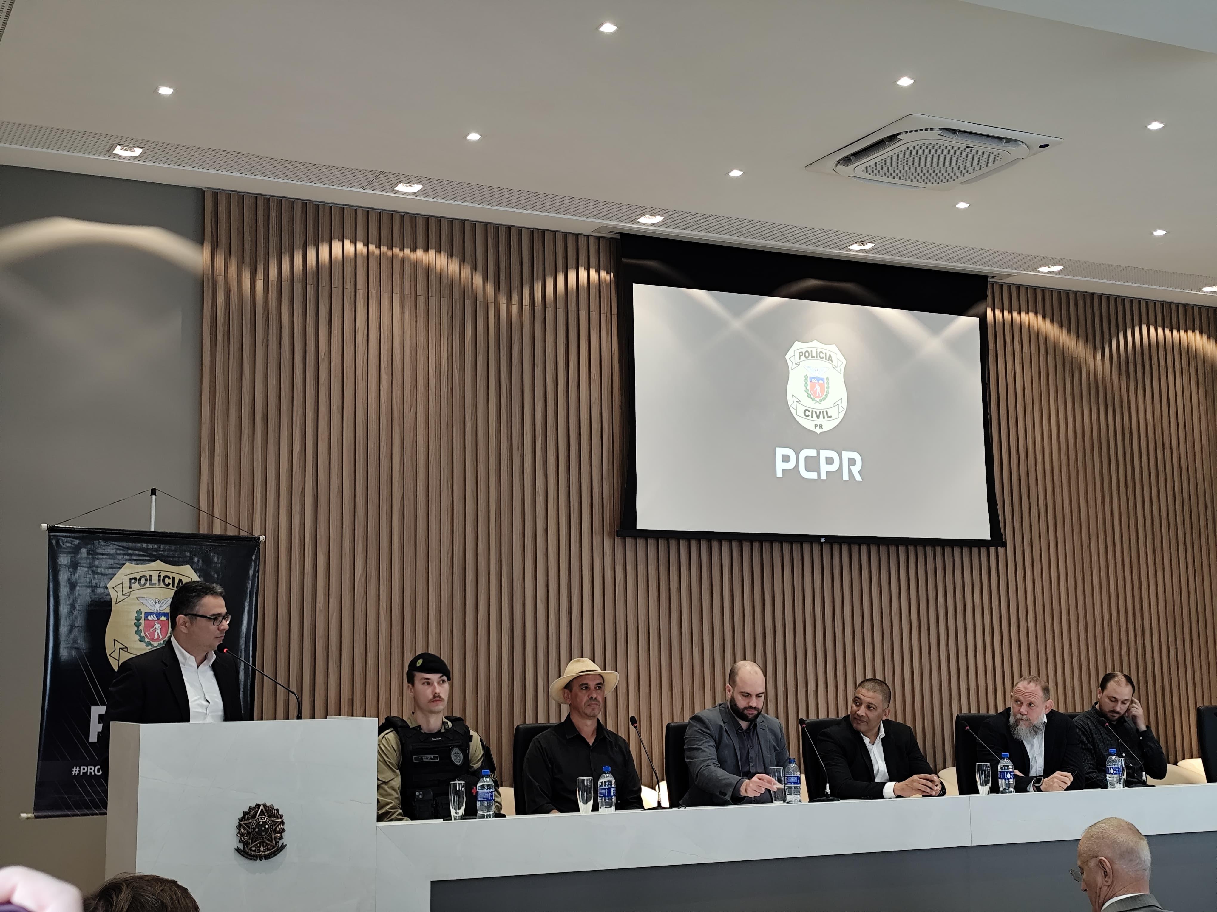PCPR realiza evento de posse de novo delegado-chefe da 2ª Subdivisão de Laranjeiras do Sul