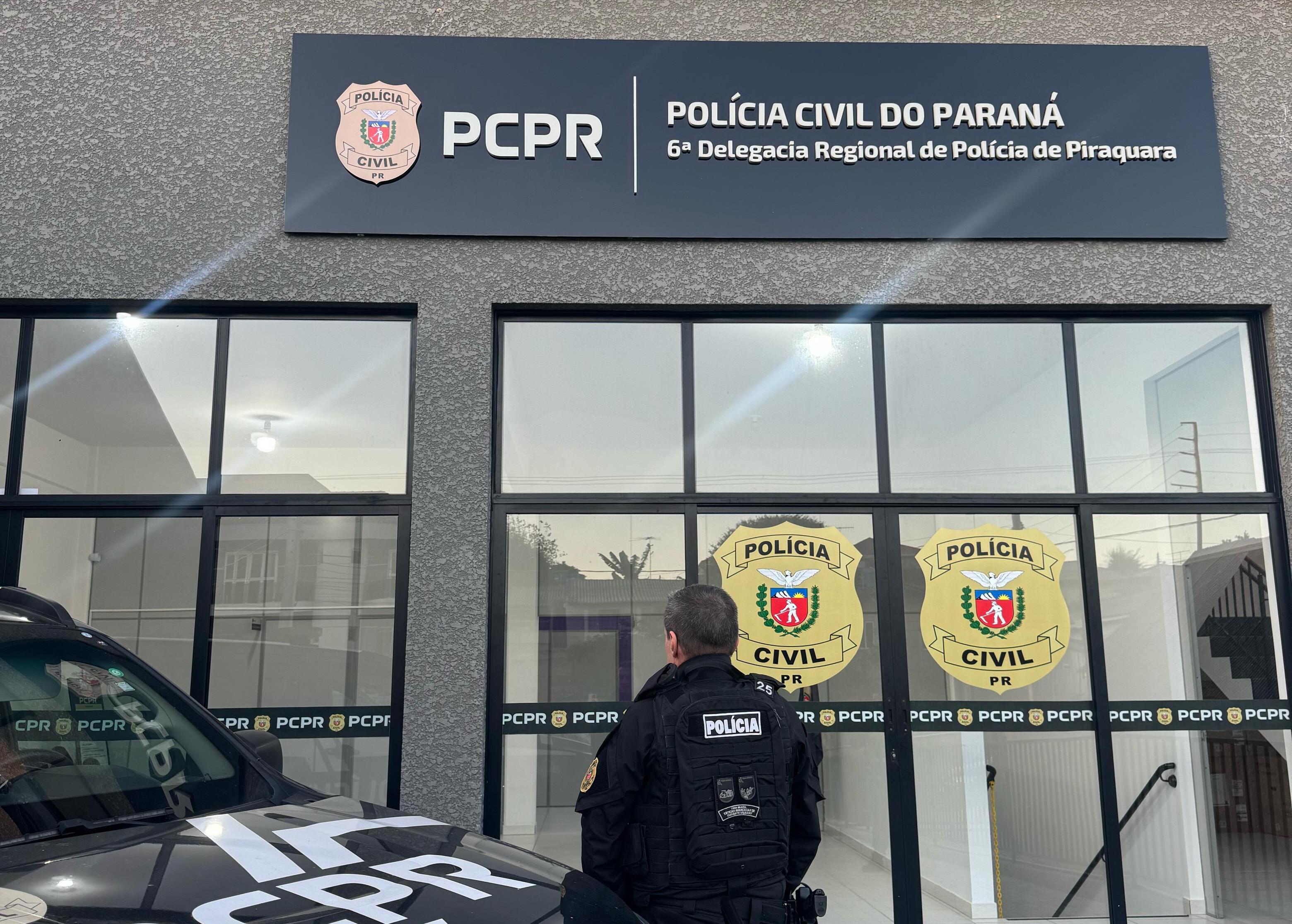 PCPR prende homem em flagrante por violência doméstica e familiar contra própria companheira em Piraquara