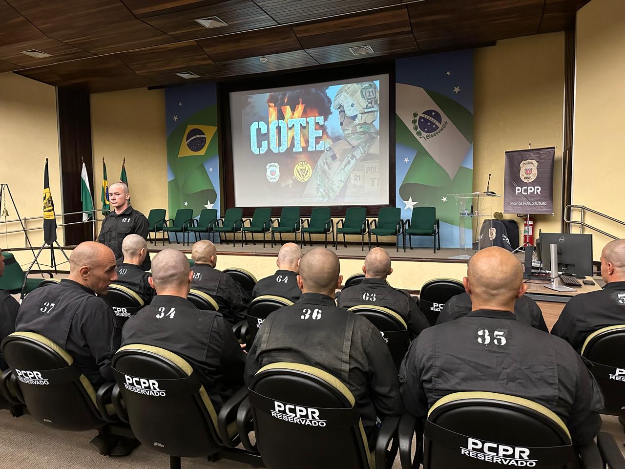 PCPR realiza abertura do IX Curso de Operações Táticas Especiais