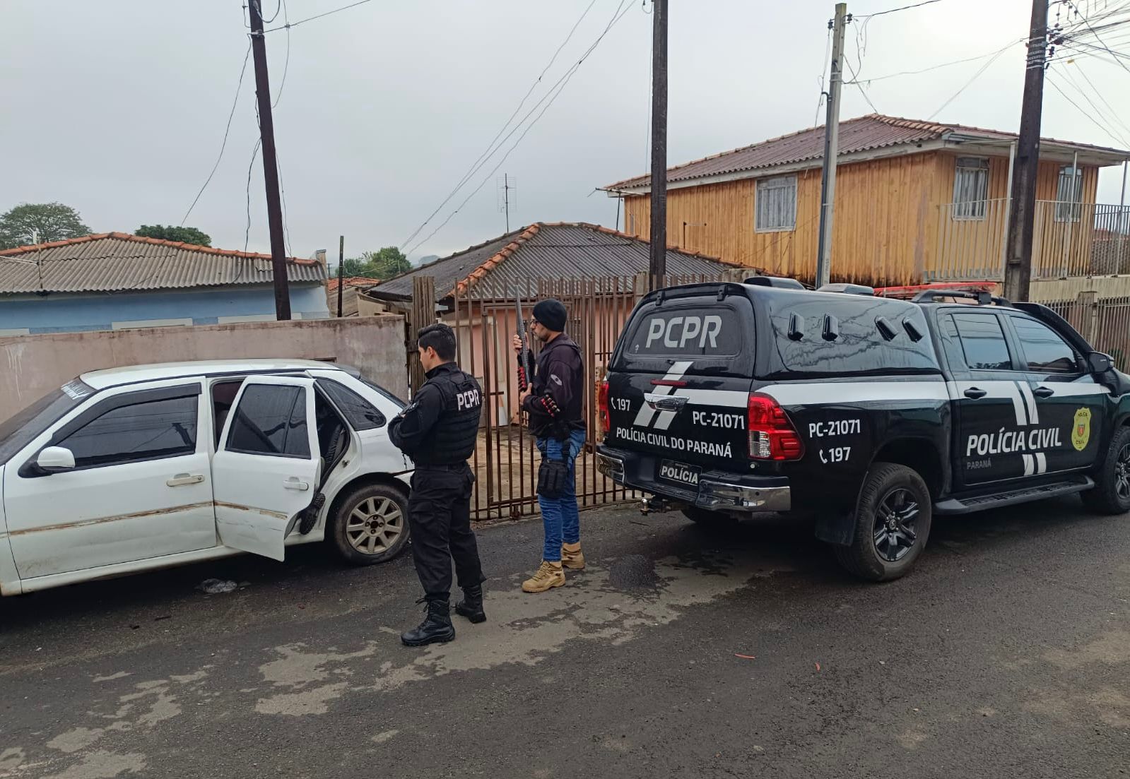PCPR prende homem por ameaça a mulher e descumprimento de medida protetiva em Castro