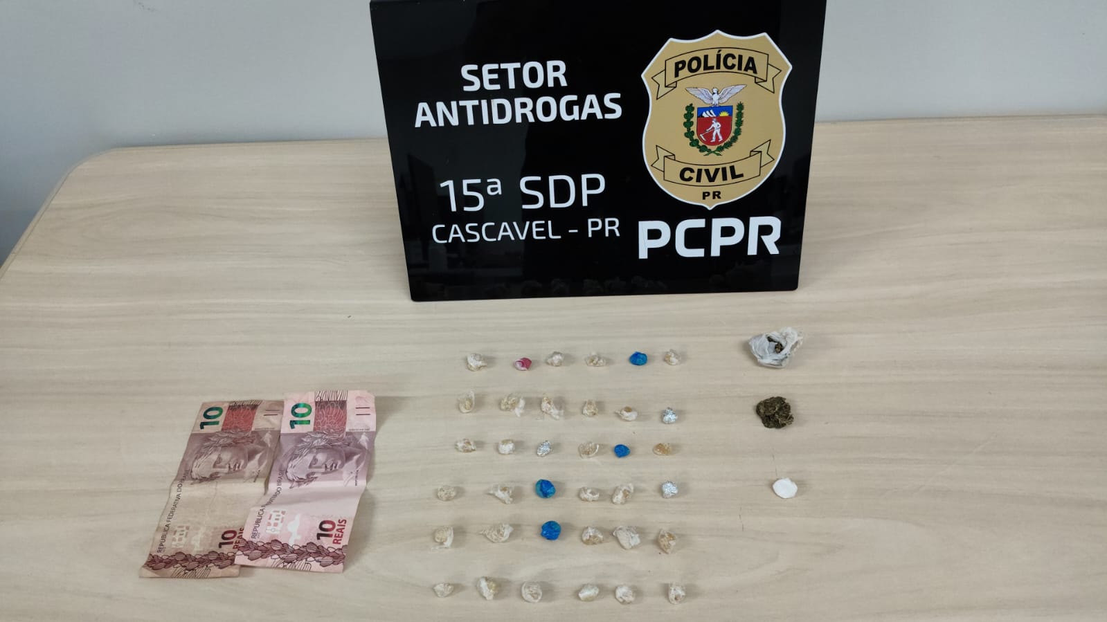 PCPR prende homem por tráfico de drogas em Cascavel