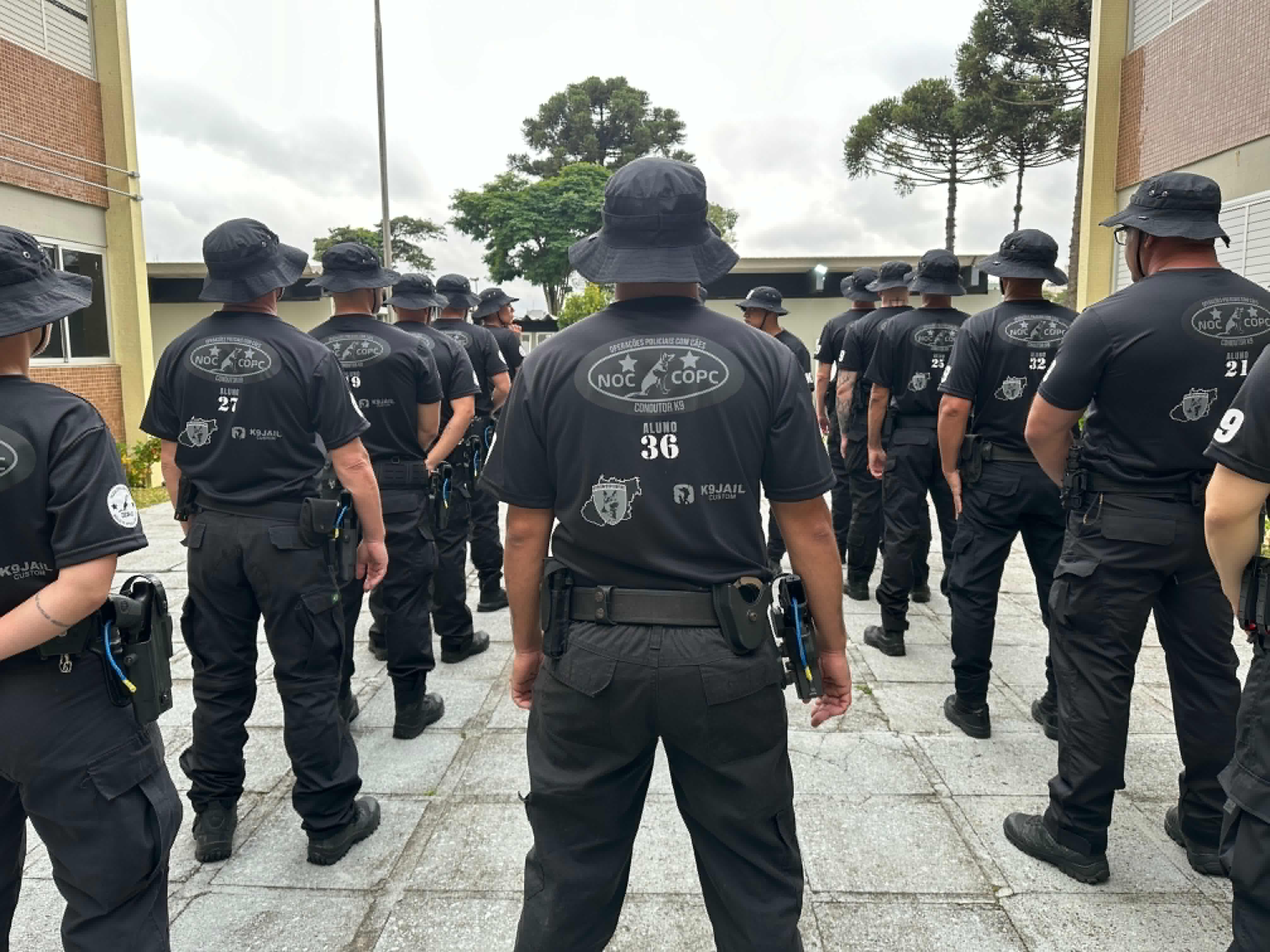 PCPR inicia primeira edição do Curso de Operações Policiais com Cães