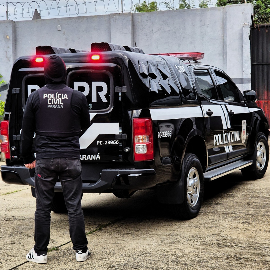 PCPR e GM prendem homem investigado por estelionato e extorsão em Irati