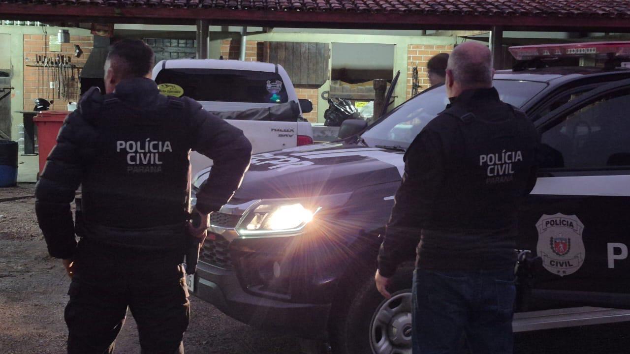 PCPR aprende homem investigado por extorsão na cobrança de dívidas em Curitiba
