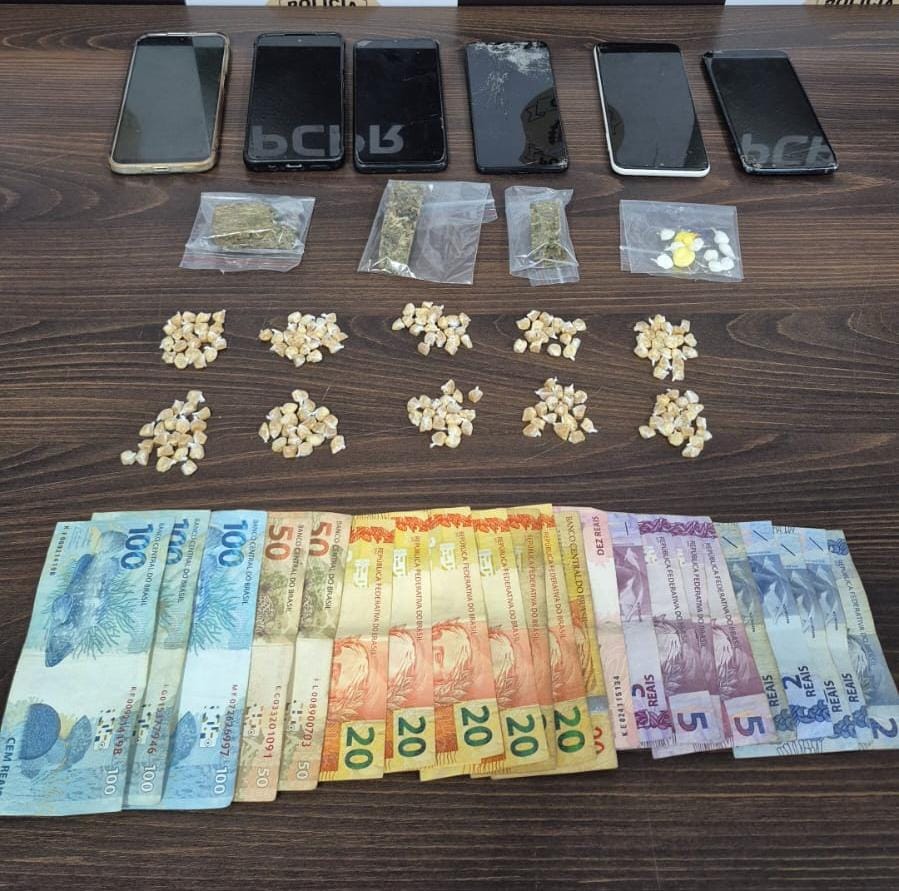PCPR prende três pessoas vinculadas a um homicídio e tráficos de drogas em Mandirituba