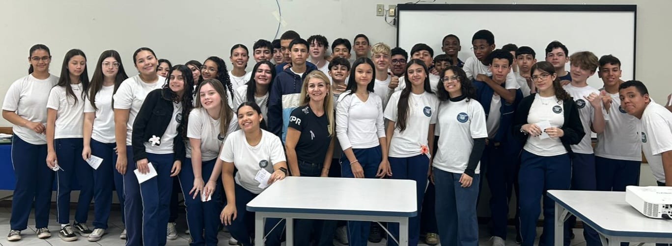 PCPR realiza palestra sobre assédio em Colégio de Rolândia