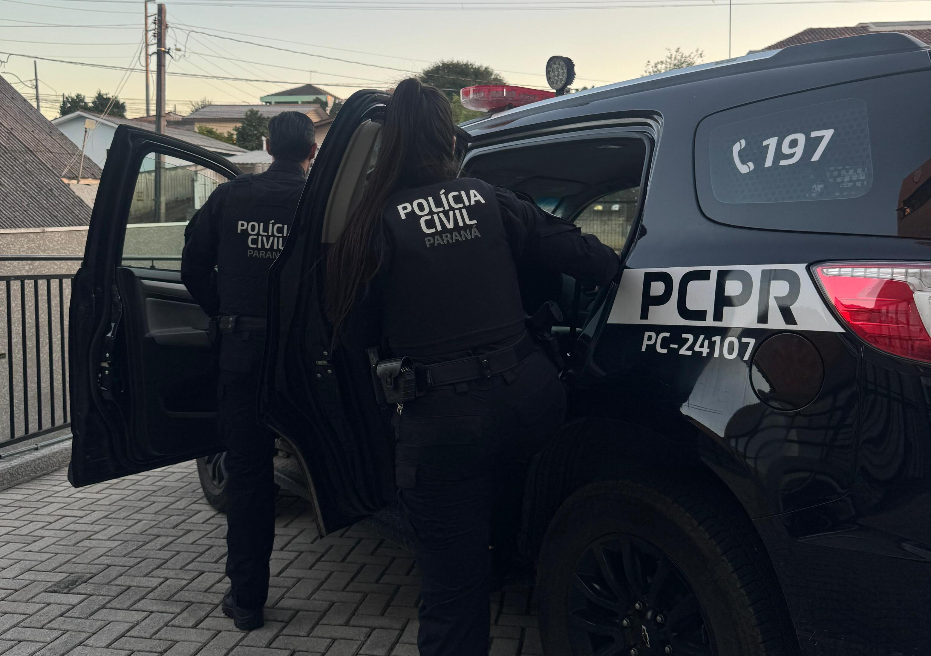 PCPR prende homem por furto de maquinário em Piraquara