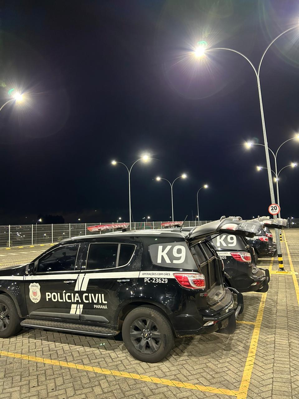 PCPR prende nove pessoas durante operação contra o tráfico de drogas em Guarapuava