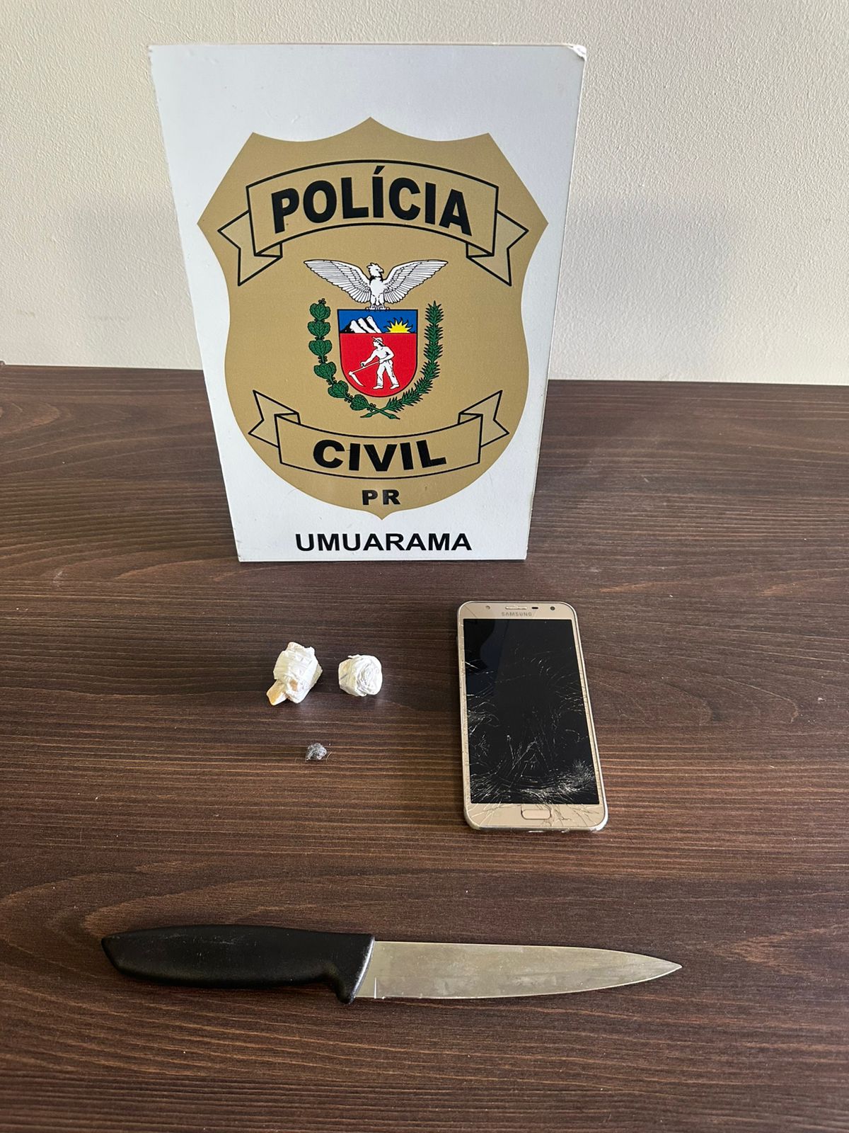 PCPR prende homem em flagrante por tráfico de drogas em Umuarama