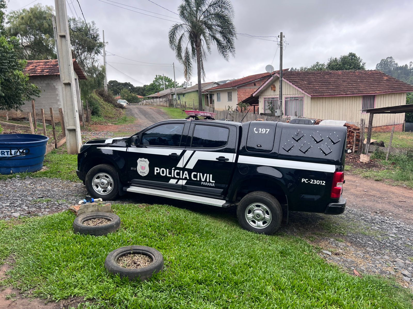 PCPR apreende armas de fogo em Teixeira Soares