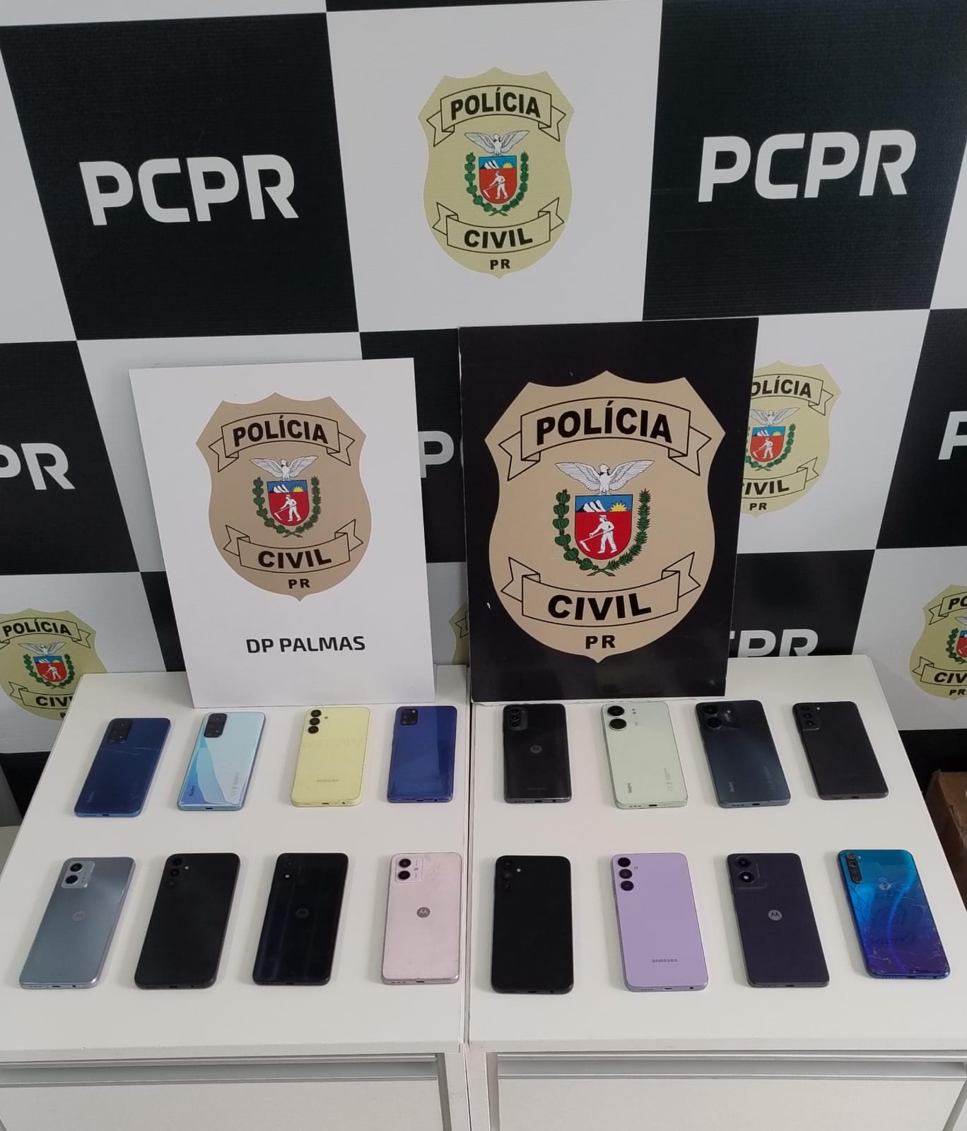 PCPR restitui dezessete celulares roubados e furtados em Palmas