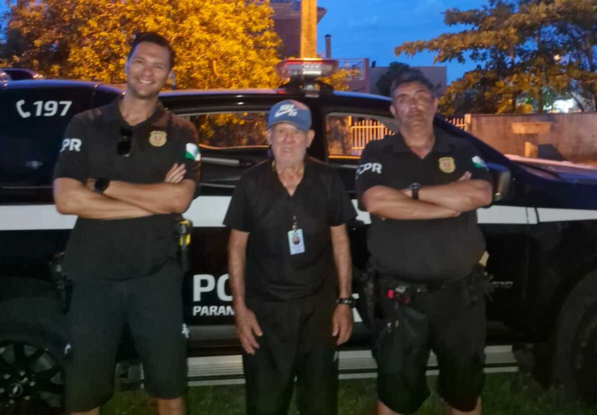 PCPR localiza e orienta idoso que estava perdido em Pontal do Paraná 