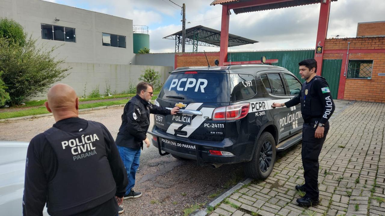 PCPR prende homem em flagrante por furto de energia e apreende veículo caracterizado com marca da concessionária em São José dos Pinhais