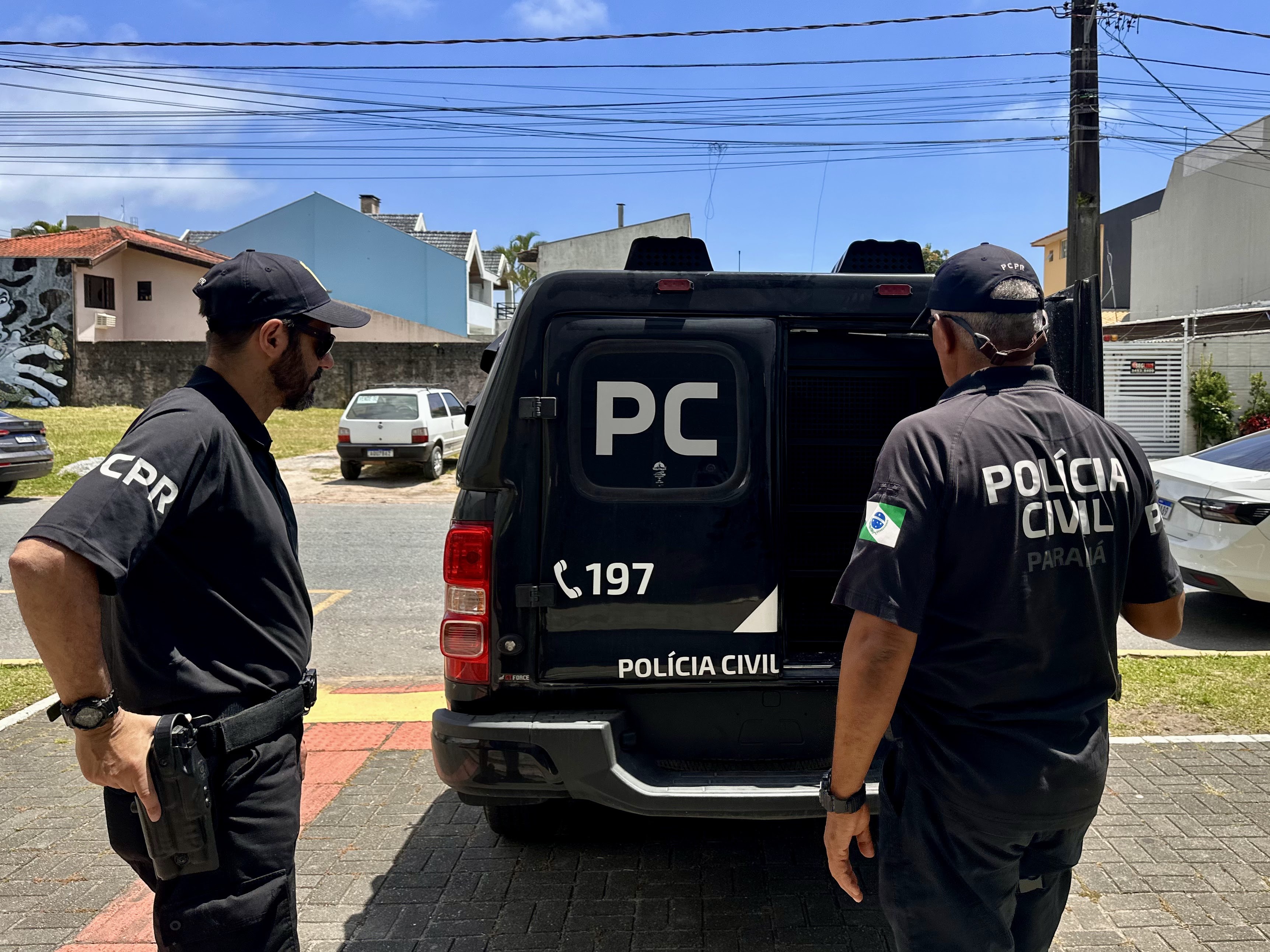 PCPR cumpre mandado de prisão durante atendimento de ocorrência em Matinhos