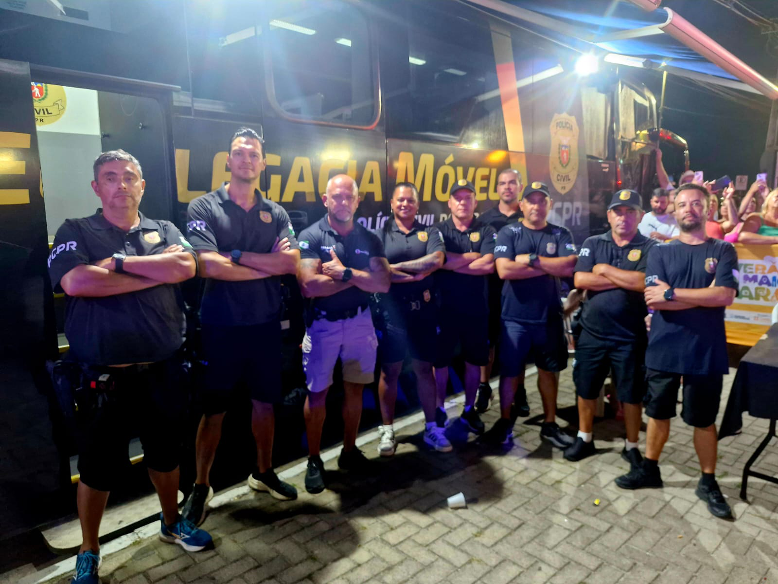 PCPR reforça segurança e atendimento ao público durante shows do Verão Maior Paraná