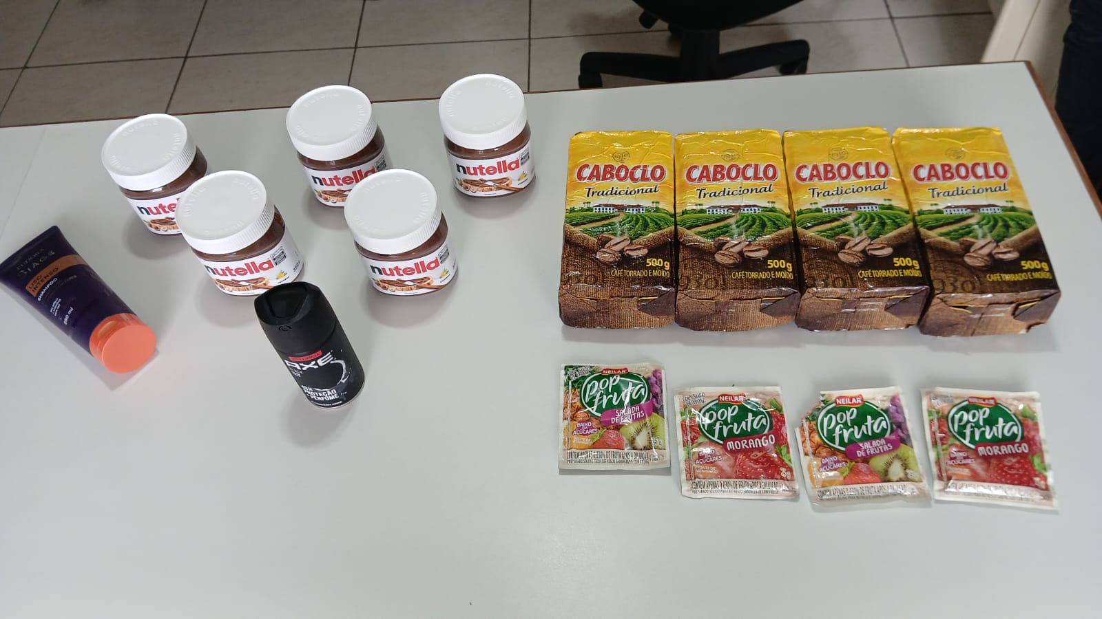 PCPR prende dois homens em flagrante por furto qualificado em supermercado de Jaguariaíva 