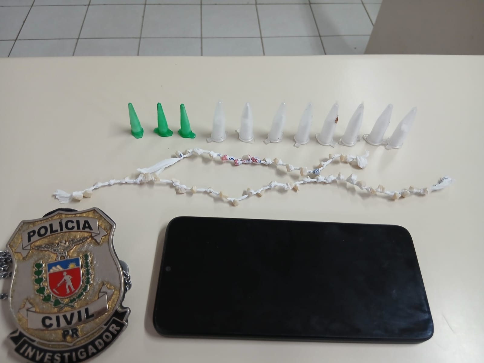 PCPR prende homem por tráfico de drogas em Colombo