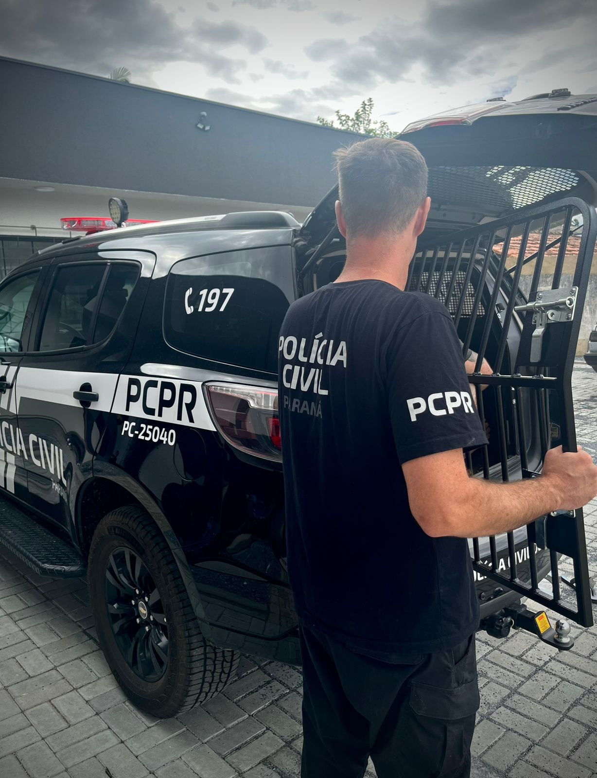 PCPR prende homem suspeito de roubo ocorrido na zona rural de Cerro Azul 