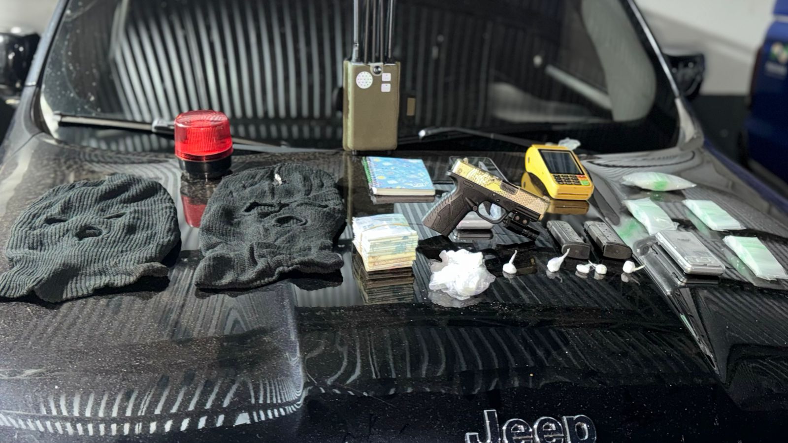 Operação integrada prende homem por tráfico de drogas e outros crimes em Campo Mourão