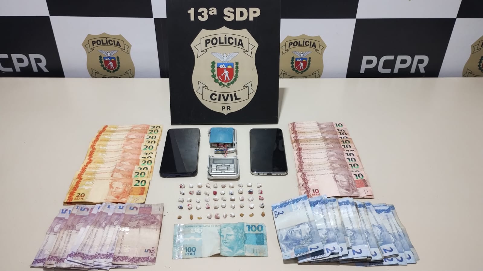 PCPR e GCM prendem duas mulheres por tráfico de drogas e associação para o tráfico em Ponta Grossa