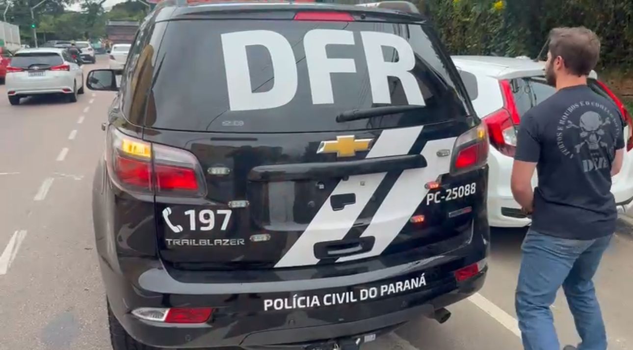 PCPR prende homem em flagrante por furto de fios de telefonia em Curitiba 