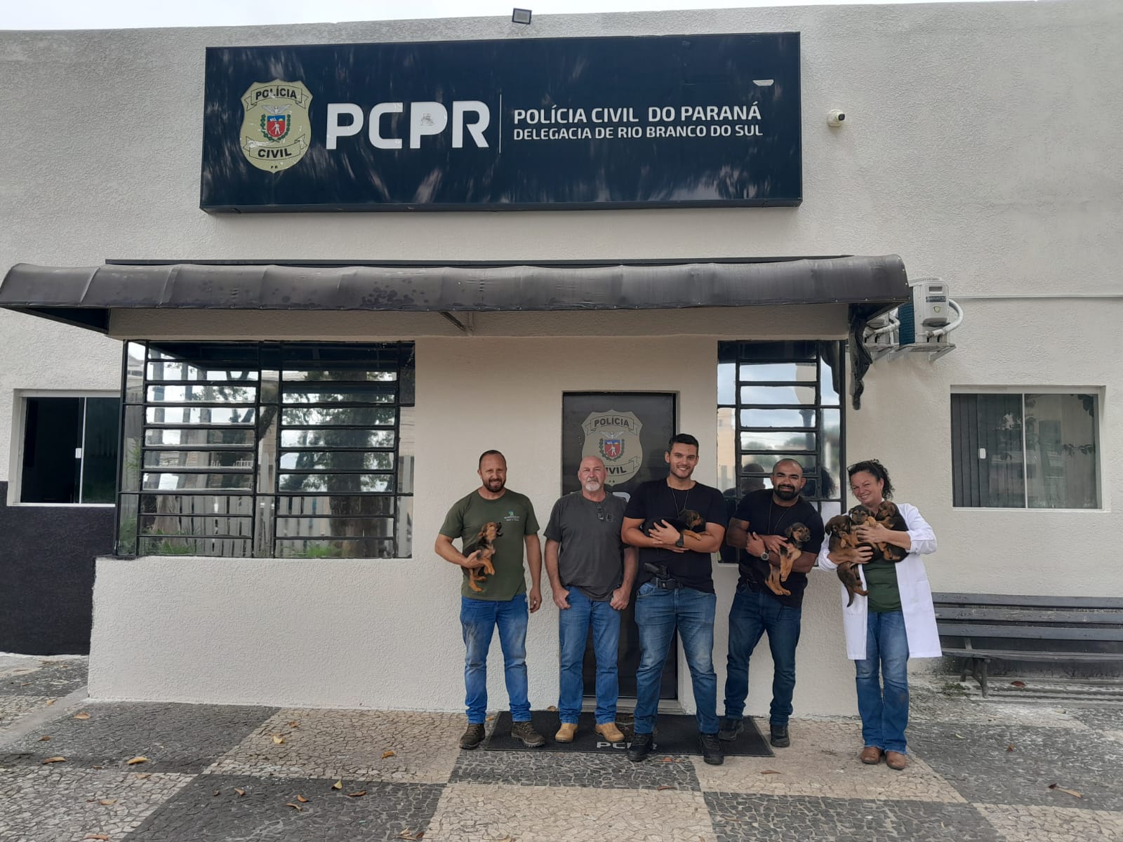 PCPR prende homem em flagrante por maus-tratos a animais em Rio Branco do Sul 