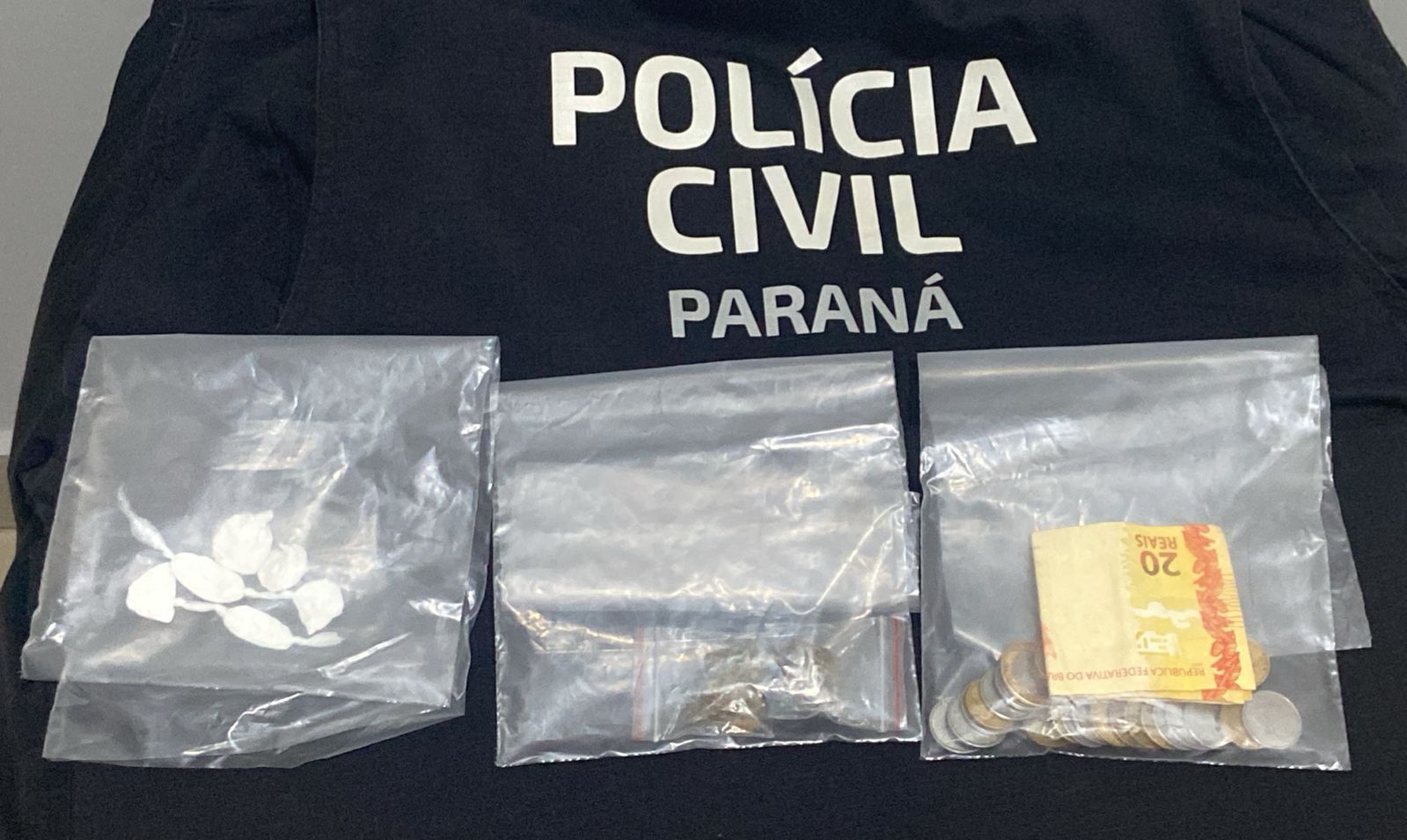 PCPR prende homem em flagrante por tráfico de drogas em Londrina 