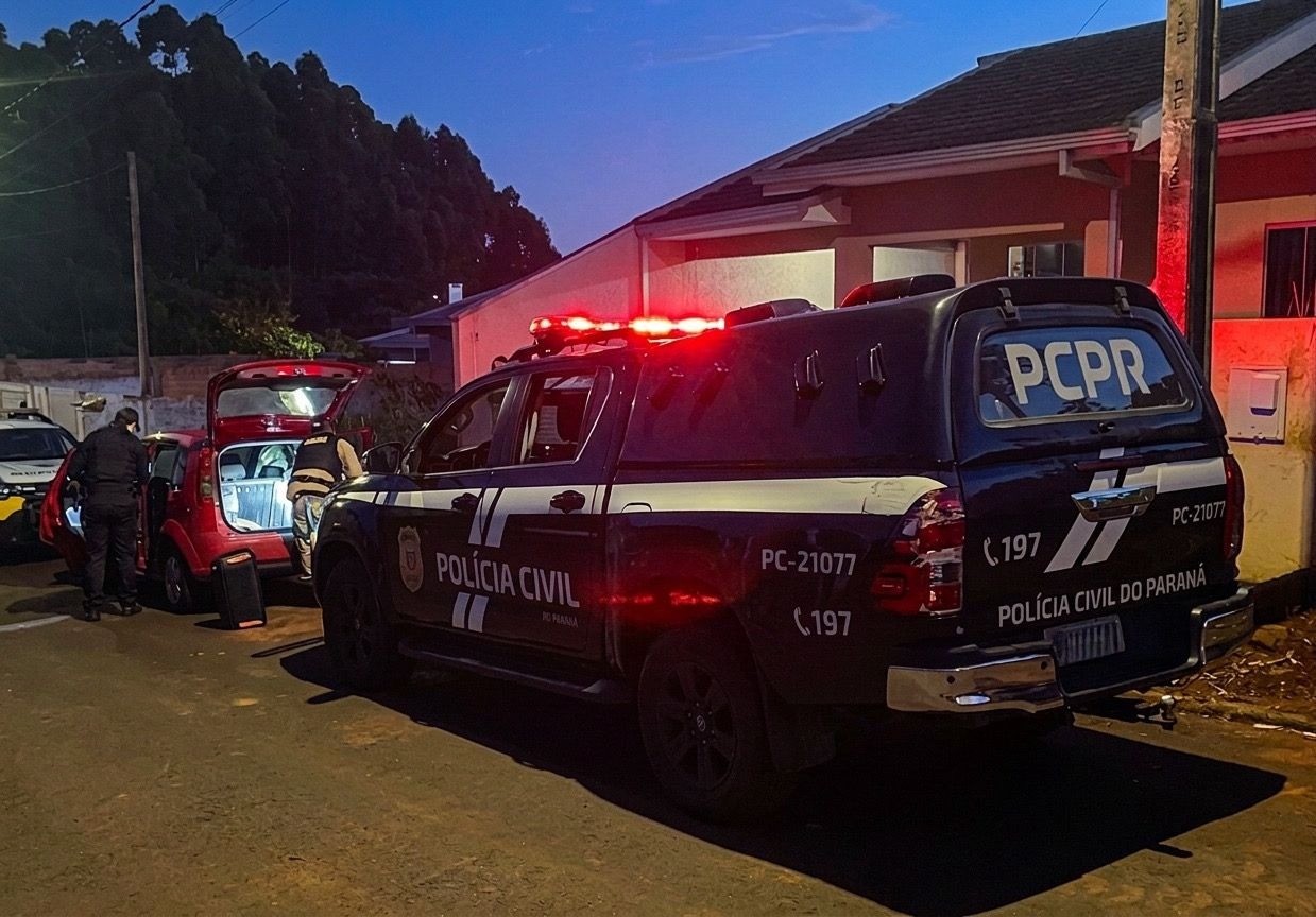 PCPR e PMPR prendem três pessoas durante ação contra comércio ilegal de armas de fogo em Roncador e Campo Mourão