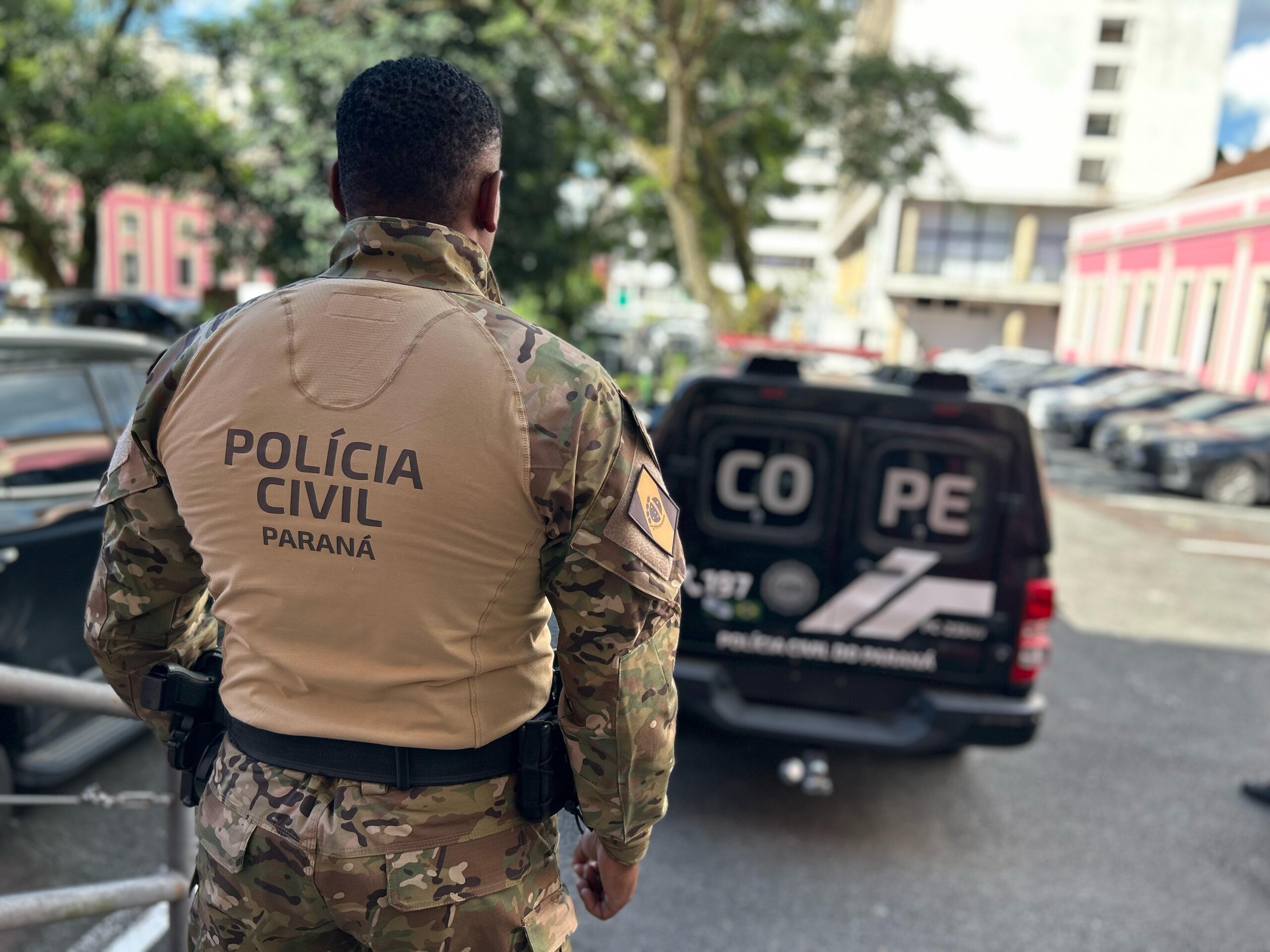 PCPR prende homem suspeito de homicídio e organização criminosa em Curitiba 