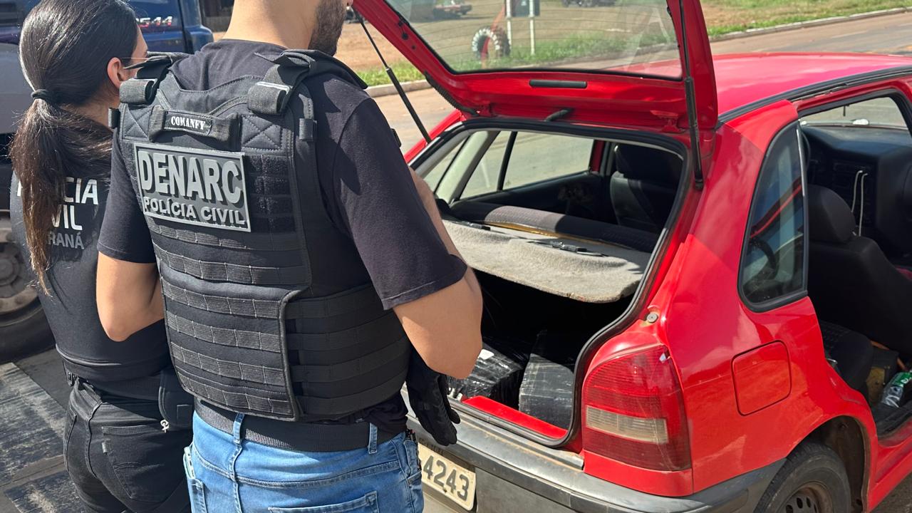 PCPR prende quatro pessoas por tráfico de drogas e apreende 50 quilos de maconha no Sudoeste 