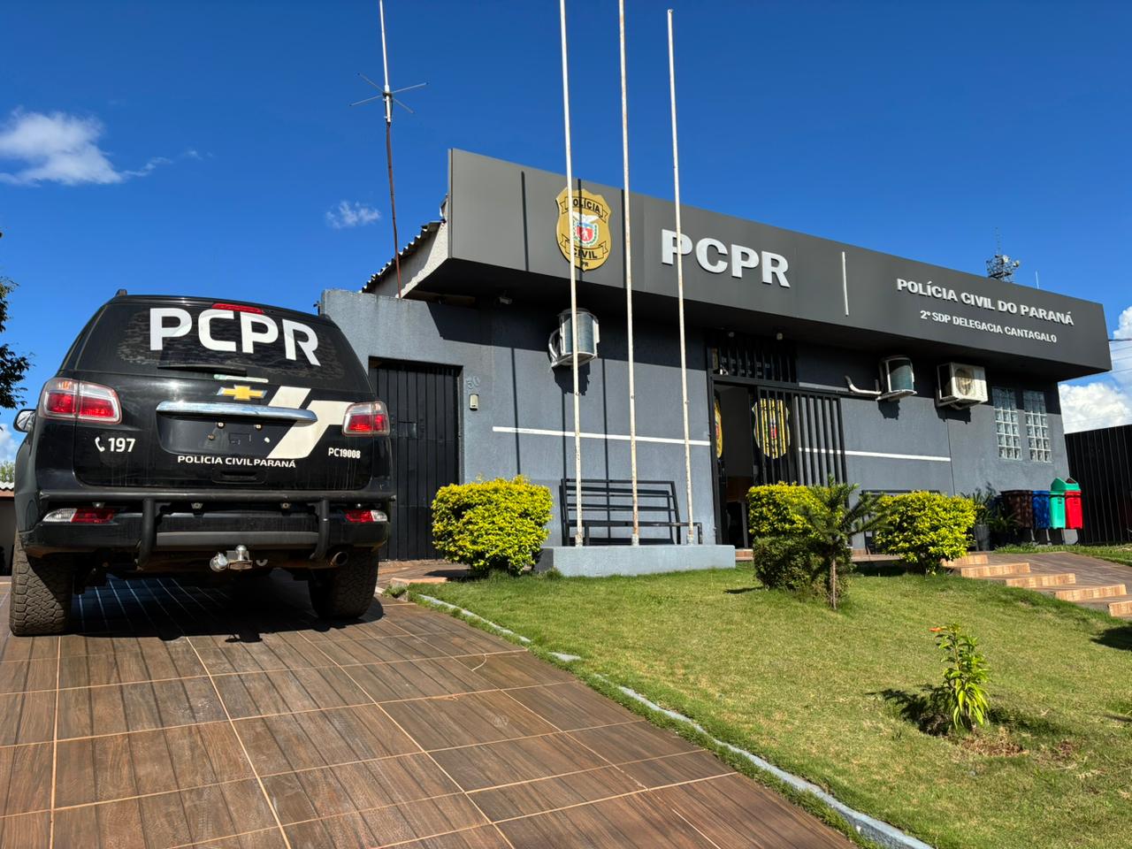 PCPR e PRF prendem homem por descumprir medida protetiva e ameaçar ex-companheira em Cantagalo