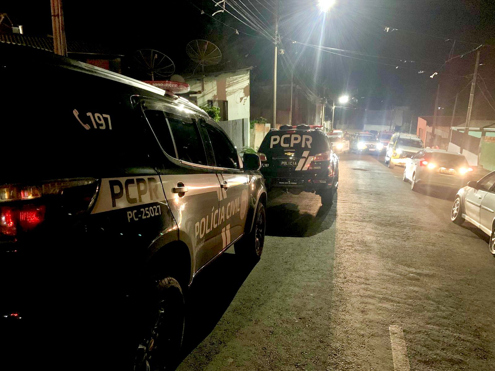 PCPR, PMPR e MPPR prendem dois suspeitos por homicídio em Cornélio Procópio