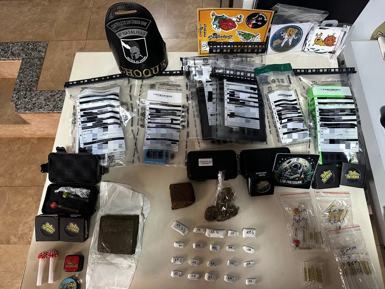 PCPR, PMPR e MPPR deflagram operação contra grupo que movimentou R$ 4 milhões com tráfico de drogas