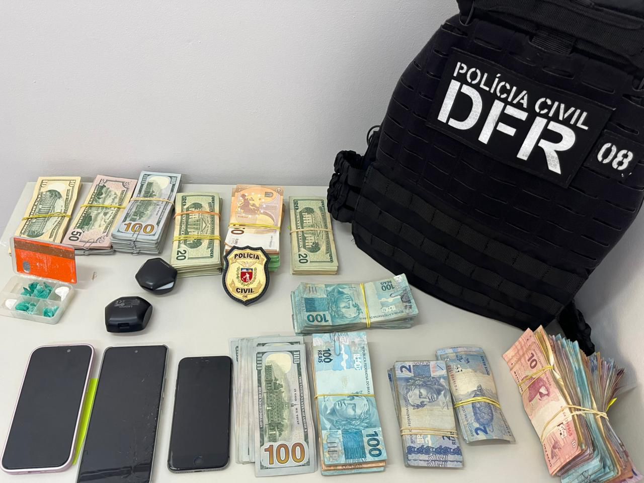 PCPR prende homem por furto e recupera R$ 200 mil em Colombo 